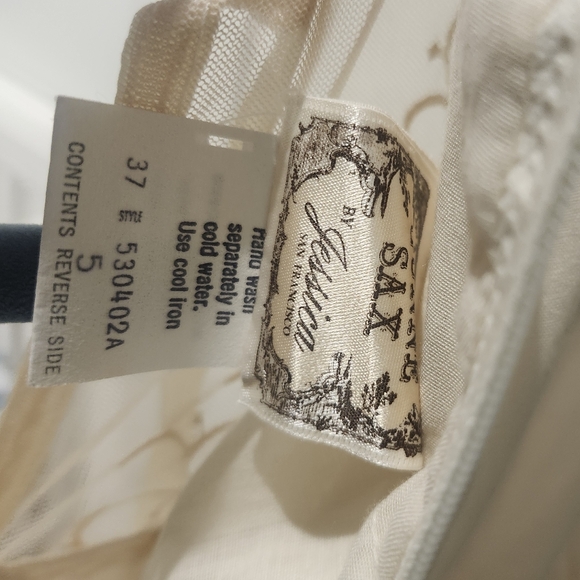 RARE GUNNE SAX VINTAGE LACE DRESS GREAT CONDITION😍 SIZE 5 (VTG SIZES RUN SMALL) - Picture 12 of 13